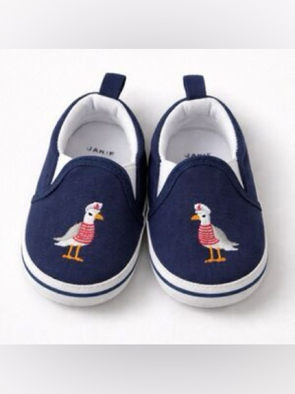 Janie and Jack, Seagull Sweater Set with Matching Shoes, Size 6-12 months - Picture 4 of 5